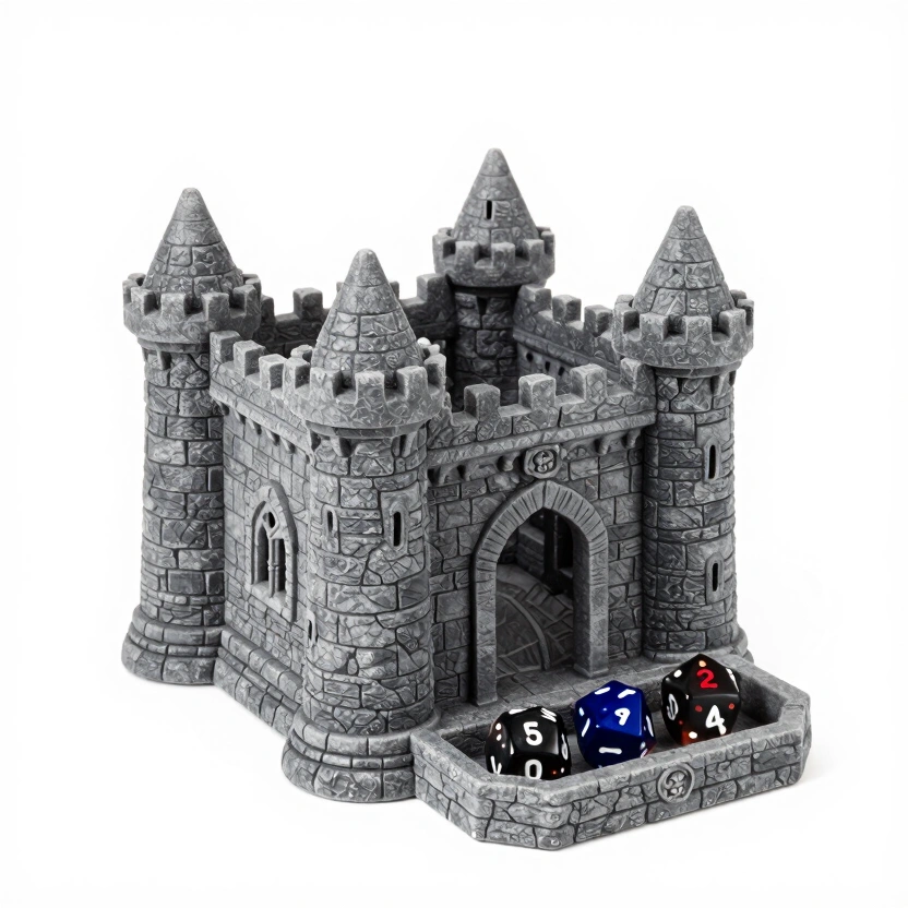 KISREL DND Dice Mold + Organizer Box