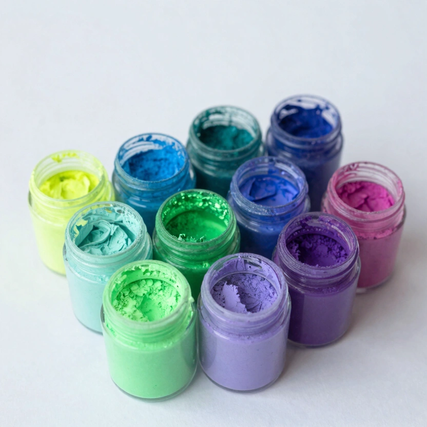 Glow Powder Set (12 Colors, Strontium Aluminate)